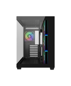 Cooler Master E681-KHNN-S00 Elite 681 Black, 270° Full-View Tempered Glass, Seamless Bevel, 4x ARGB Behuizing - Afbeelding 2