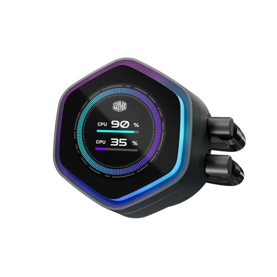 Cooler Master MLX-D36M-A25SZ-P1 Masterliquid Atmos II Black, 360mm, Pixel LED, 3x 120mm Sickleflow - Afbeelding 2