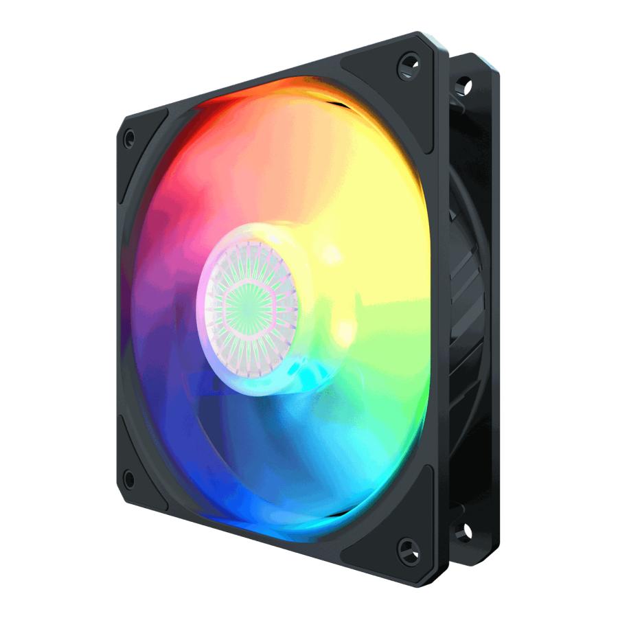 Cooler Master MFW-B2DN-173PA-R1 SickleFlow 120 ARGB 3 in 1 Pack, 120 mm, 1750 RPM, Sleeve, Black - Afbeelding 4