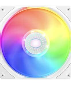 Cooler Master MFW-B2DW-173PA-R1 SickleFlow 120 ARGB White Edition 3 in 1 Pack, 1750 RPM, Sleeve - Afbeelding 3