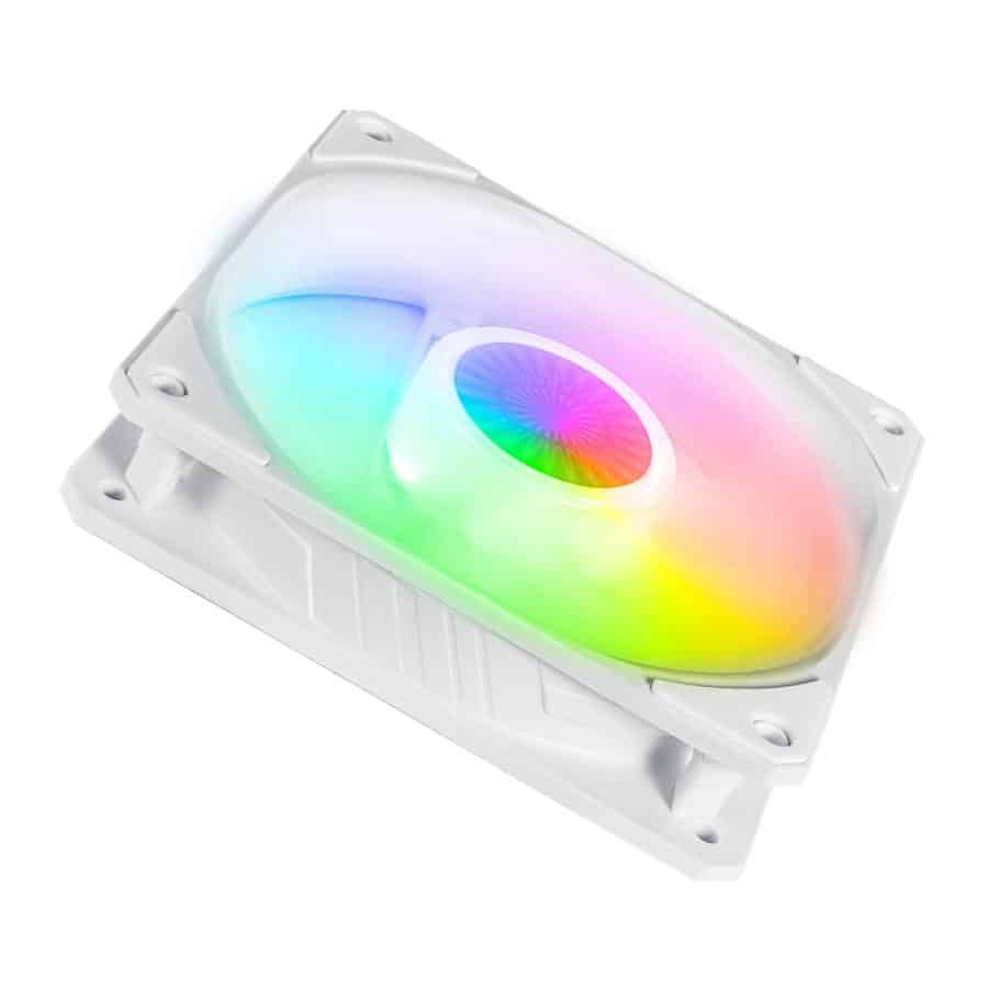 Cooler Master MFW-B2DW-173PA-R1 SickleFlow 120 ARGB White Edition 3 in 1 Pack, 1750 RPM, Sleeve - Afbeelding 4