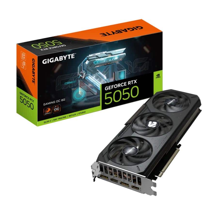 GIGABYTE GeForce RTX 5050 GAMING OC 8G Grafische Kaart - Afbeelding 2