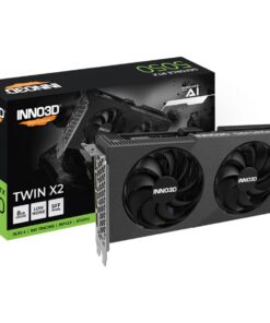 INNO3D N50502-08D6-174071N RTX5050 Twin X2, 8GB, GDDR6, 128 bit, 320 GB/s, PCIe 5.0