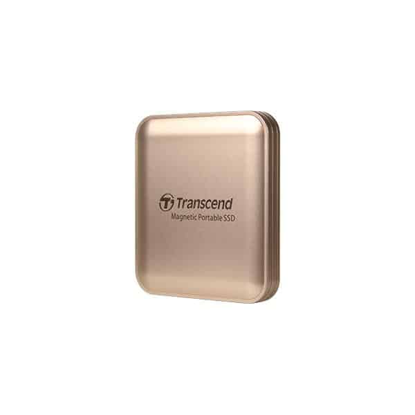 Transcend TS1TESD420G ESD420G External SSD, 1TB, USB Type-C, 20 Gbps, Magsafe, Gold - Afbeelding 2