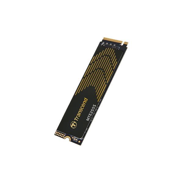 Transcend TS1TMTE255S E255S 1TB, M.2 2280, PCIe Gen 4x4 NVMe, 3D NAND, DRAM-less, 7400MB/s, Heatsink - Afbeelding 2