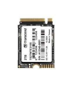 Transcend TS2TMTE310S 310S SSD, 2TB, M.2 2230, PCIe Gen4x4, NVMe, 3D TLC, DRAM-less, 5000 MB/s