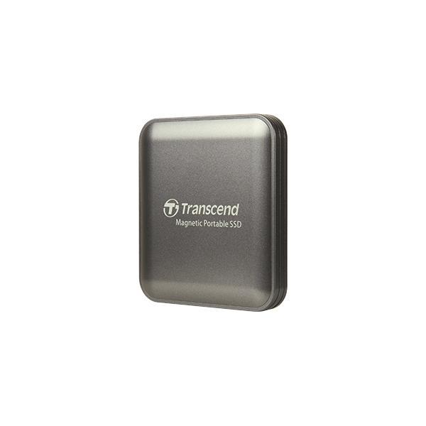 Transcend TS4TESD420C ESD420 Iron Gray External SSD. 4TB, USB Type-C, 20 Gbps, 2000 MB/s, Magsafe - Afbeelding 2