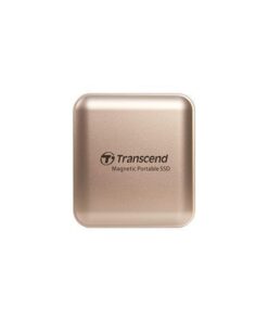 Transcend TS4TESD420G ESD420 Gold External SSD, 4TB, USB Type-C, 20 Gbps, 2000 MB/s, Magsafe