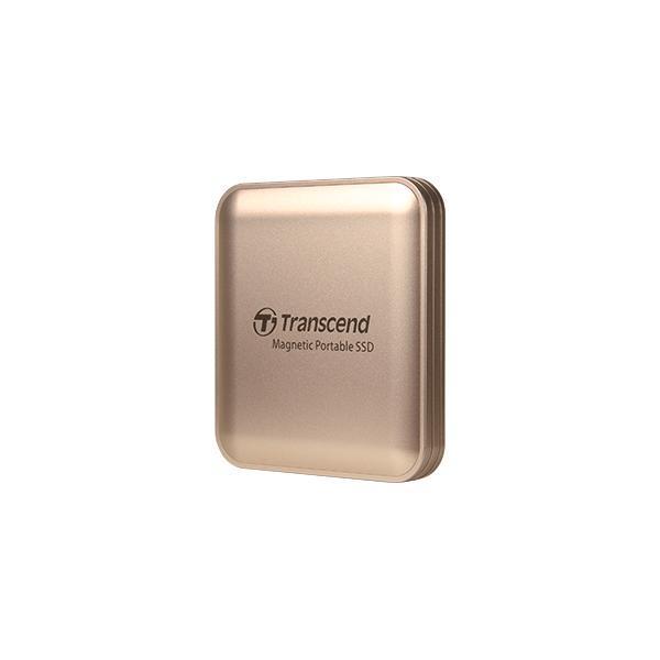 Transcend TS4TESD420G ESD420 Gold External SSD, 4TB, USB Type-C, 20 Gbps, 2000 MB/s, Magsafe - Afbeelding 2