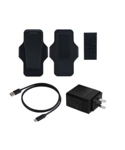 Transcend TS-DBK8 Body Camera Accessory Kit for DrivePro Body 40/10C, 360°, USB-C to USB-A cable