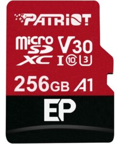 Patriot PEF256GEPEXMCX EP SERIES EXPRESS MICRO SDXC, 256GB, V30, A1, U3, 90 MB/s, W/O adapter