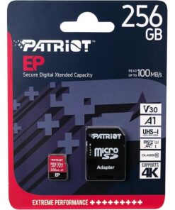 Patriot PEF256GEPEXMCX EP SERIES EXPRESS MICRO SDXC, 256GB, V30, A1, U3, 90 MB/s, W/O adapter - Afbeelding 3