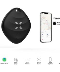 XENON Smart X6605_M0 Smart Tag Trackable Bluetooth Apple Licensed, Black - Afbeelding 2