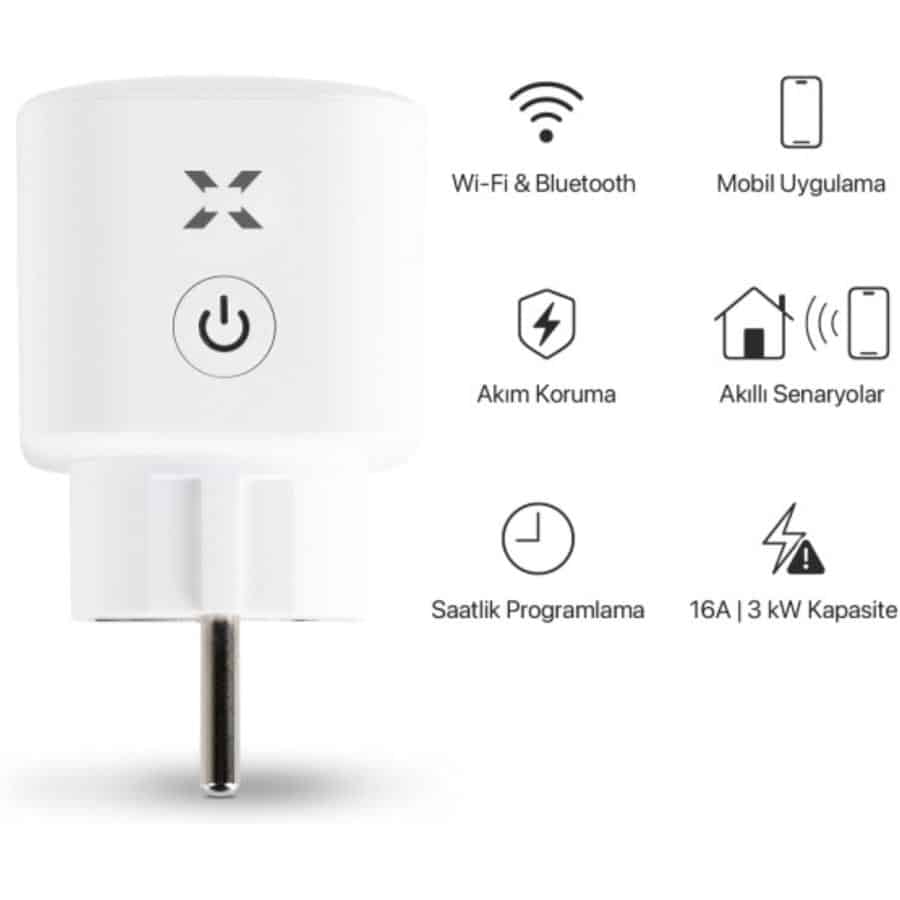 XENON Smart X7013 Smart Surge Protector Socket Wi-fi & Bluetooth Connectivity - Afbeelding 4