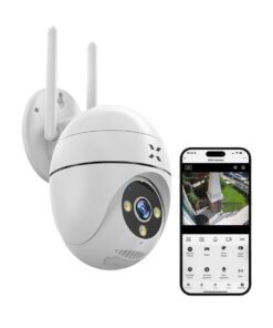 XENON Smart X7266 Smart Camera Outdoor Wi-Fi, FHD, 3 MP, White