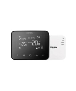 XENON Smart X7402 Smart Combi Thermostat and Control Unit, Wi-Fi, Black