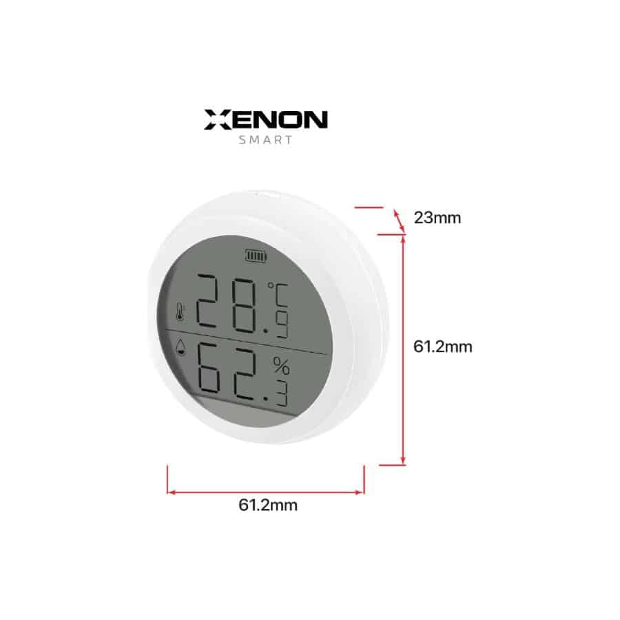 XENON Smart X7608 Digital Thermometer Zigbee - Afbeelding 3