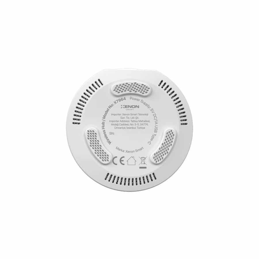 XENON Smart X7964 Zigbee Gateway Bluetooth Wi-Fi Gateway, Gray - Afbeelding 4