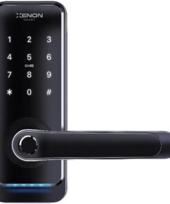 XENON Smart X8056 Smart Door Lock Fingerprint & PIN Code Entry, Black
