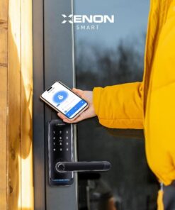 XENON Smart X8056 Smart Door Lock Fingerprint & PIN Code Entry, Black - Afbeelding 2