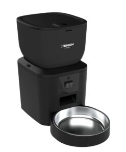 XENON Smart X8602SIYAH Smart Cat & Dog Food Bowl Black Wi-Fi Remote Sound and Camera Control - Afbeelding 3