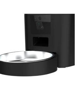 XENON Smart X8602SIYAH Smart Cat & Dog Food Bowl Black Wi-Fi Remote Sound and Camera Control - Afbeelding 4