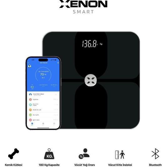 XENON Smart X8703 Smart Body Analyzer Scale with Body Composition Tracking (Fat, Water, Muscle - Afbeelding 5