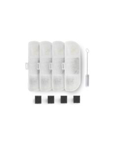 XENON Smart X8781 Smart Steel Water Dispenser Replacement Filters 4 pieces, X8651 Compatible