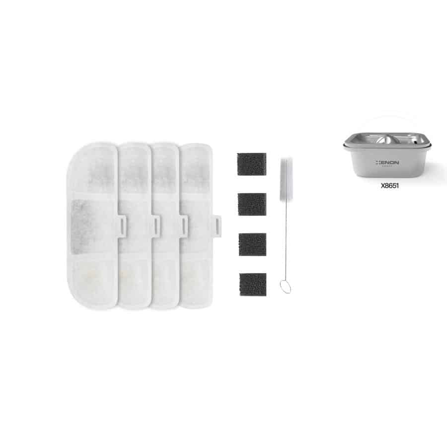 XENON Smart X8781 Smart Steel Water Dispenser Replacement Filters 4 pieces, X8651 Compatible - Afbeelding 2