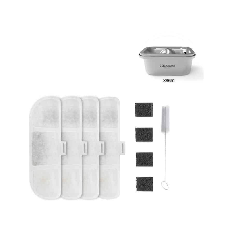 XENON Smart X8781 Smart Steel Water Dispenser Replacement Filters 4 pieces, X8651 Compatible - Afbeelding 3