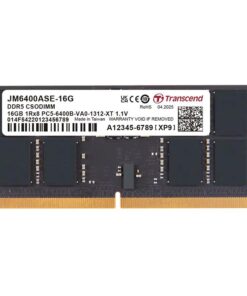 Transcend JM6400ASE-16G JetRAM SO-DIMM, 16GB, DDR5, 6400 Mhz, 1Rx8, 2Gx8, CL52, 1.1V