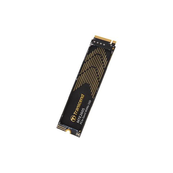 Transcend TS1TMTE260S 260S PCIe SSD, 1TB, M.2 2280, PCIe Gen5x4, NVMe 2.0, 3D TLC, Dram, Heatsink - Afbeelding 2