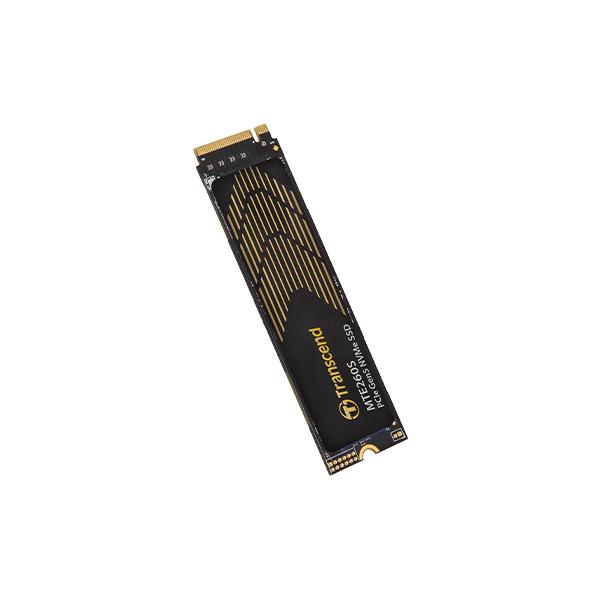 Transcend TS1TMTE260S 260S PCIe SSD, 1TB, M.2 2280, PCIe Gen5x4, NVMe 2.0, 3D TLC, Dram, Heatsink - Afbeelding 3
