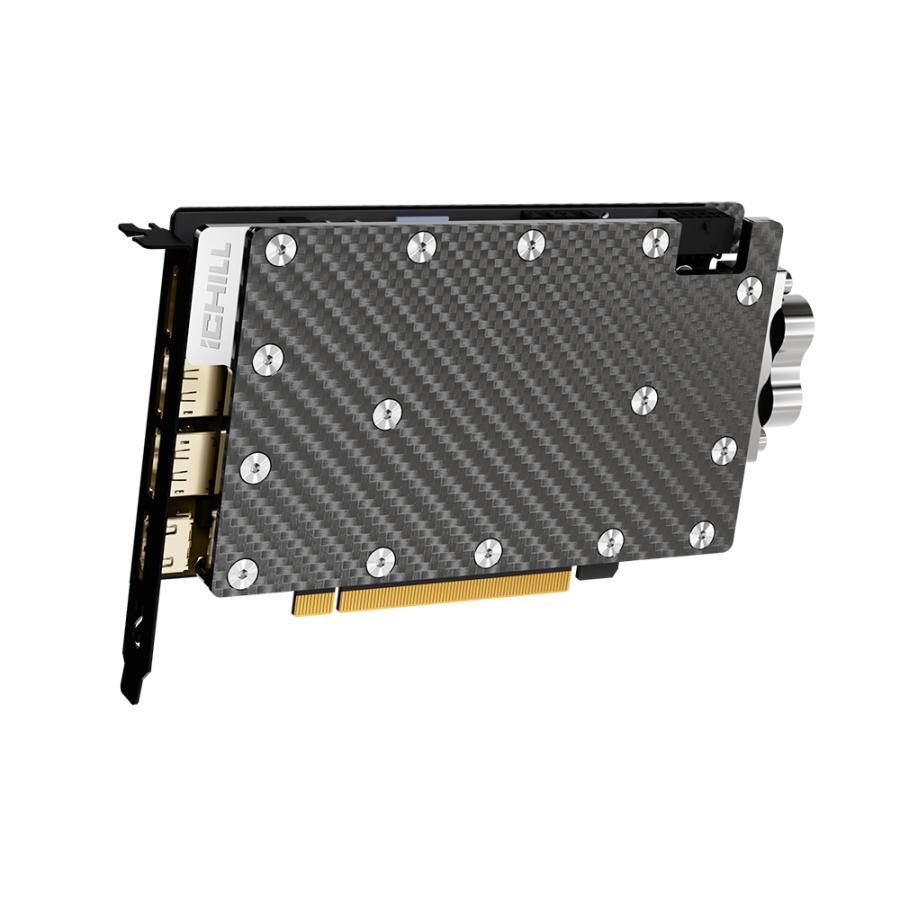 INNO3D C50803-16D7X-1760FBP GeForce RTX 5080 iChill FROSTBITE PRO, 16GB, GDDR7, 256-bit, 30Gbps - Afbeelding 3