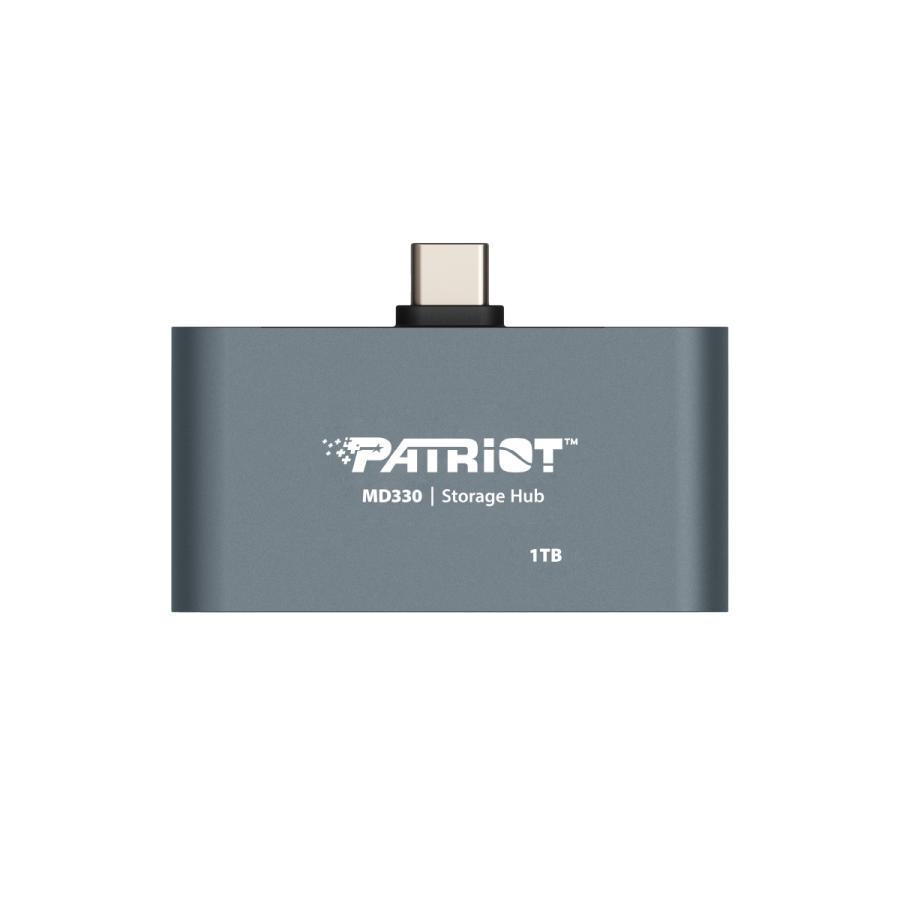 Patriot PMD256GH013 MD330 Mobile Storage Hub, 256GB, USB Type-C 3.2 Gen 1, HDMI 4K@60Hz, USB PD 100W - Afbeelding 2