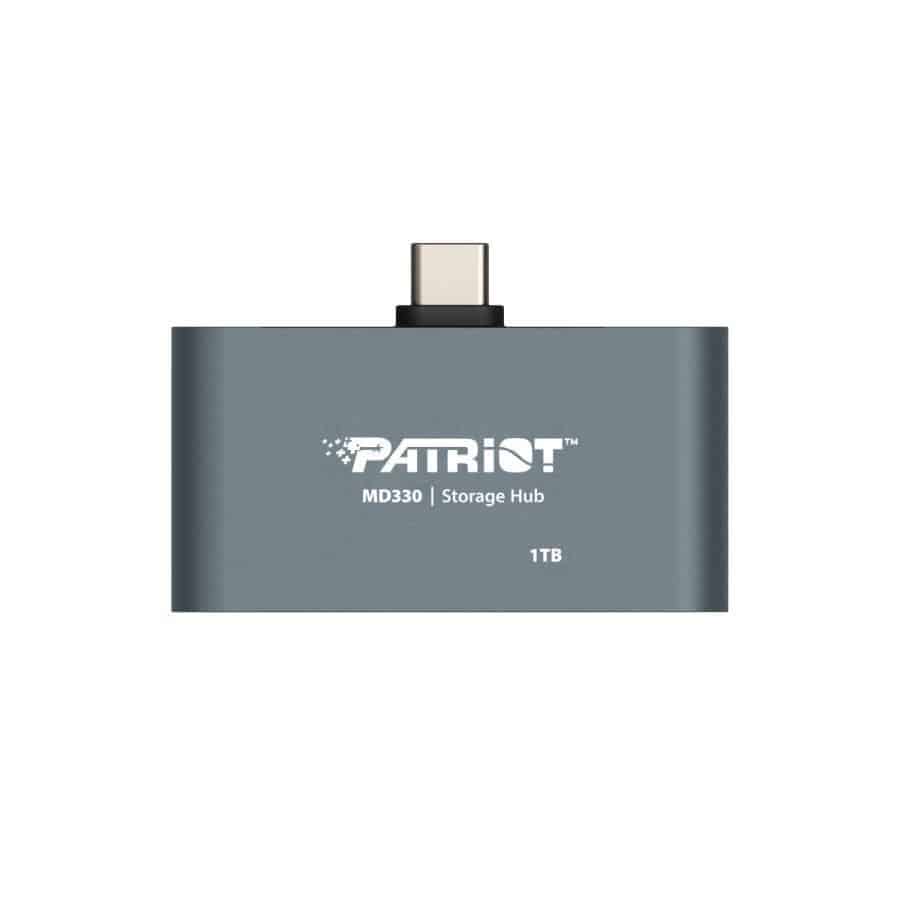 Patriot PMD512GH013 MD330 Mobile Storage Hub, 512GB, USB Type-C 3.2 Gen 1, HDMI 4K@60Hz, USB PD 100W - Afbeelding 2