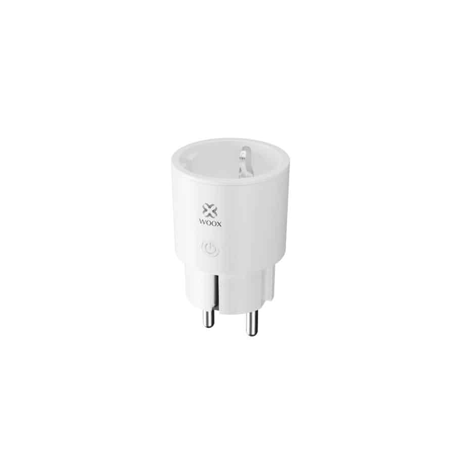 WOOX R6179 Smart mini plug with energy monitor, 3680W, 16A, WiFi & Bluetooth 4.2, White - Afbeelding 2
