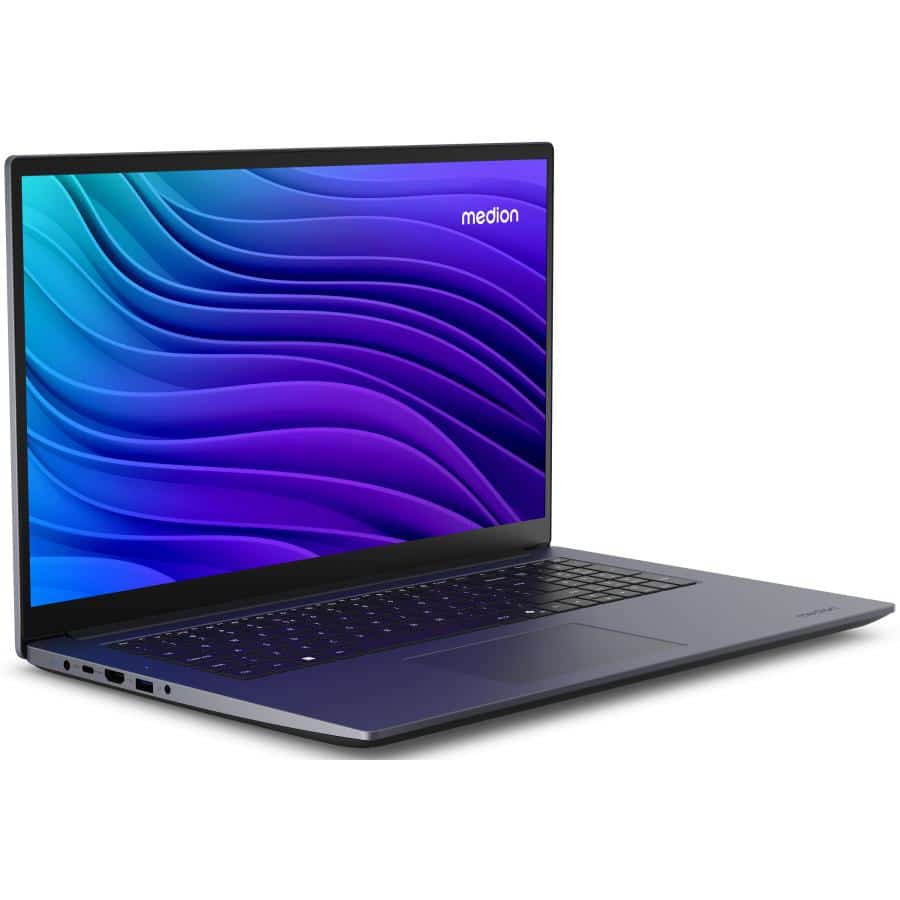 MEDION Avantum 17 E1e MD600001 Intel® N N100 Laptop 43,9 cm (17.3") Full HD 4 GB DDR4-SDRAM 128 GB Flash Wi-Fi 6 (802.11ax) Windows 11 Home in S mode Grijs - Afbeelding 3