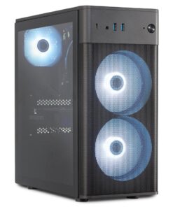 ERAZER RECON P45 MD340057 AMD Ryzen™ 5 5500 32 GB DDR4-SDRAM 1 TB SSD NVIDIA GeForce RTX 5060 Windows 11 Home Desktop PC Zwart - Afbeelding 4