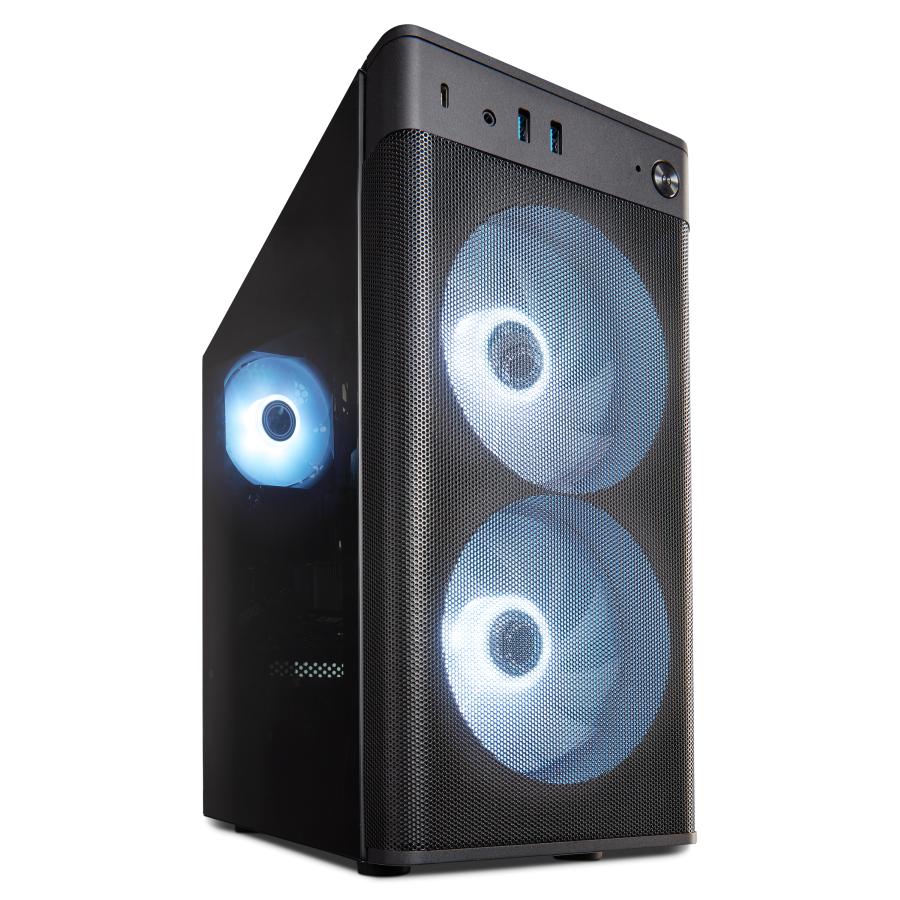ERAZER RECON P45 MD340057 AMD Ryzen™ 5 5500 32 GB DDR4-SDRAM 1 TB SSD NVIDIA GeForce RTX 5060 Windows 11 Home Desktop PC Zwart - Afbeelding 5