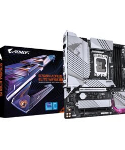 GIGABYTE B760M AORUS ELITE WIFI6E GEN5 Intel B760 LGA 1700 micro ATX - Afbeelding 2