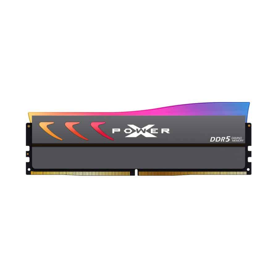 Silicon Power SP016GXLWU60FFSK DDR5 XPOWER STORM U-DIMM, 16GBx1, DDR5, 6000 Mhz, CL36, 1.35v, RGB HS