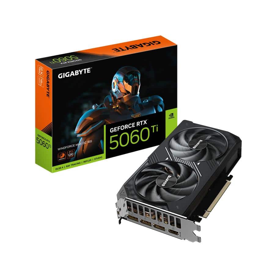 GIGABYTE GeForce RTX 5060 Ti WINDFORCE MAX OC 16G NVIDIA 16 GB GDDR7 - Afbeelding 2