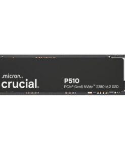 Crucial CT2000P510SSD8 P510 SSD, 2TB, M.2, PCIe Gen5,NVMe, 10000/8700 MB/s, 1.5M IOPS