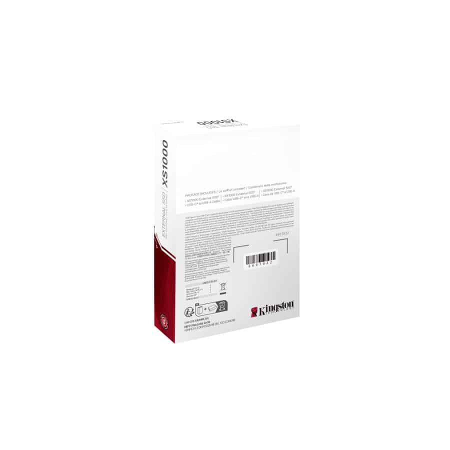 Kingston Technology 1TB XS1000 External USB 3.2 Gen 2 Draagbare Solid State Drive - Afbeelding 5