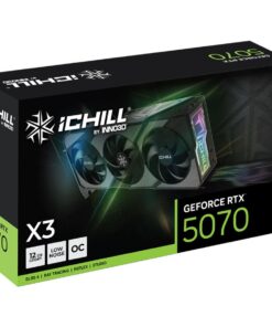 INNO3D C50703-12D7X-195065H GeForce RTX 5070 iChill X3, 12GB GDDR7, 192-bit, 2572, 28Gbps - Afbeelding 3