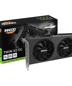 INNO3D N50502-08D6X-174071N GeForce RTX 5050Twin X2OC, 8GB GDDR7, 128-bit, 2603, 20Gbps