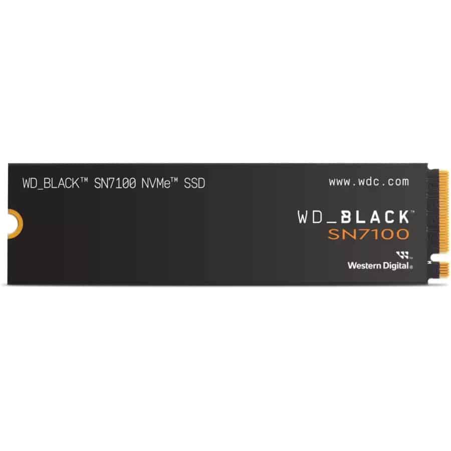 Western Digital WDS500G4X0E-00CJA0SSD Black SN7100 SSD, 500GB, M.2, PCIe 4.0 x4, 3D TLC, 6800MB/s - Afbeelding 2