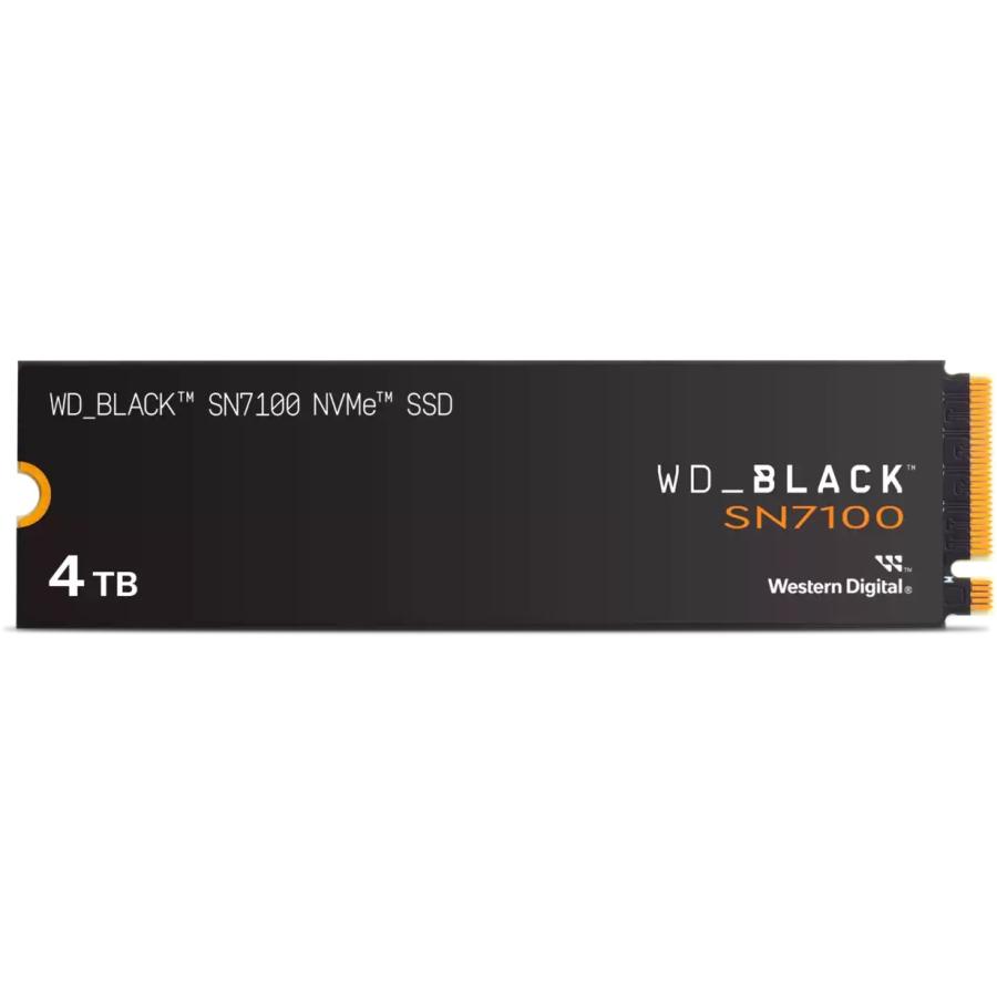 Western Digital WDS400T4X0E-00CJA0 SN7100 Black SSD, 4TB, M.2, PCIe 4.0, 3D TLC, 7000 MB/s - Afbeelding 2