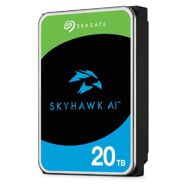 Seagate SkyHawk AI 20 TB interne harde schijf 7200 RPM 256 MB 3.5" SATA III - Afbeelding 3